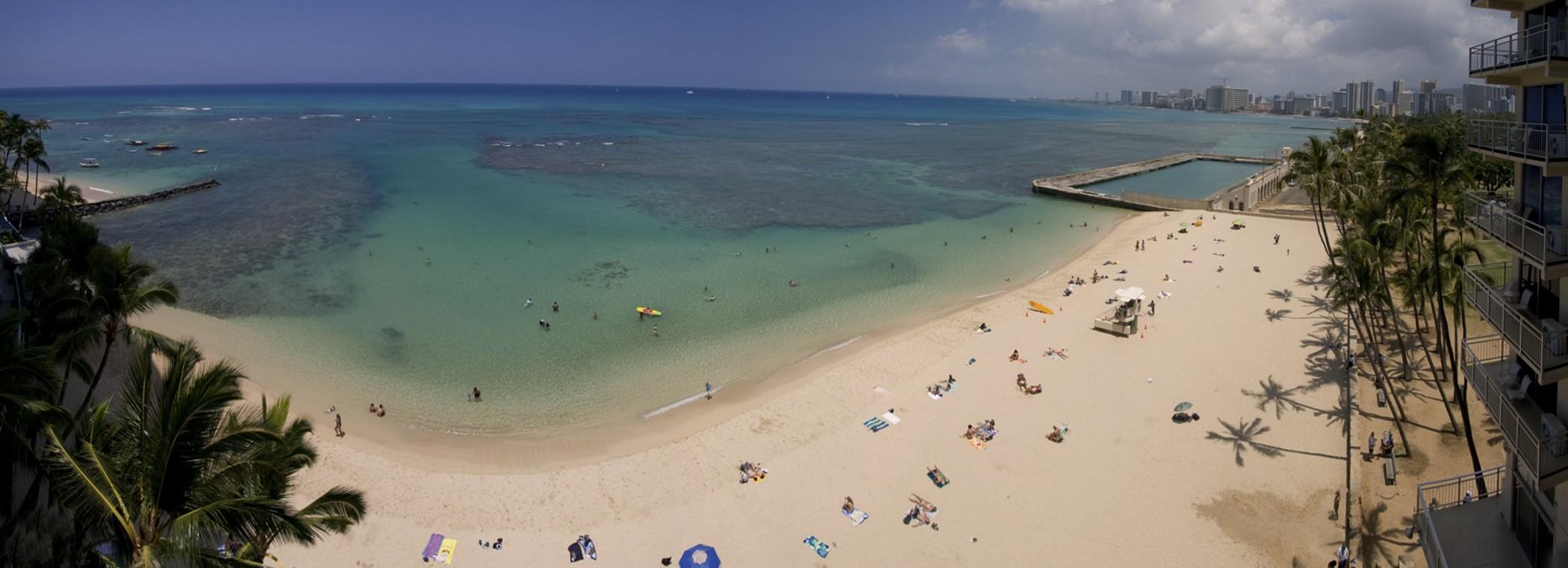 הונולולו Kaimana Beach Hotel מראה חיצוני תמונה