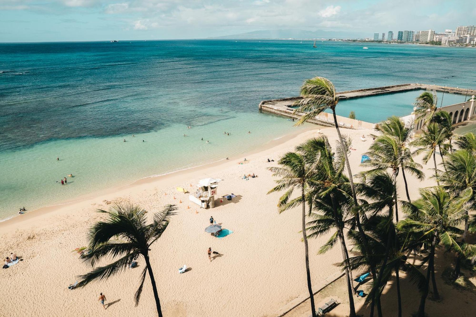 הונולולו Kaimana Beach Hotel מראה חיצוני תמונה